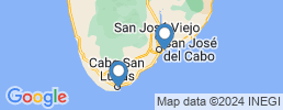 Map of fishing charters in San Jose Del Cabo