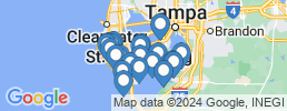 Map of fishing charters in St.Petersburg