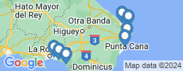 Map of fishing charters in Dominicus