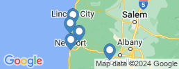 Map of fishing charters in Newport