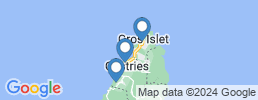 Map of fishing charters in Rodney Bay