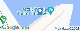 Map of fishing charters in Tromsø
