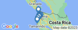 Map of fishing charters in El Coco