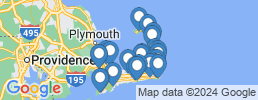 Map of fishing charters in Harwich