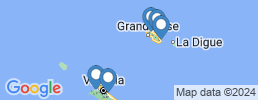 Map of fishing charters in Grand Anse
