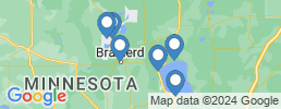 Map of fishing charters in Aitkin