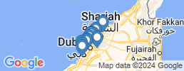 Map of fishing charters in Dubai