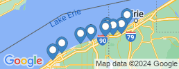 Map of fishing charters in Geneva-on-the-Lake