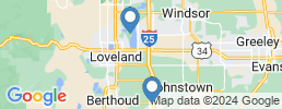 Map of fishing charters in Loveland