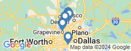 Map of fishing charters in Little Elm
