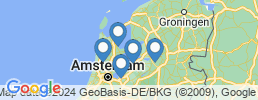 Map of fishing charters in IJsselmeer