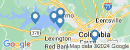 Map of fishing charters in Little Mountain