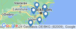 Map of fishing charters in Stockholmer Schärengarten