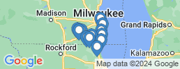 Map of fishing charters in Richmond