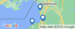 Map of fishing charters in Jefferson County