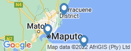 Map of fishing charters in Maputo