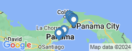 Map of fishing charters in Punta Chame