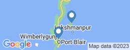 Map of fishing charters in Port Blair