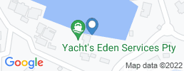 Map of fishing charters in Eden Island