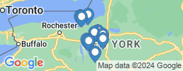 Map of fishing charters in Romulus