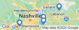 Map of fishing charters in Nashville