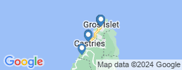 Map of fishing charters in St. Lucia