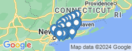 Map of fishing charters in Stamford