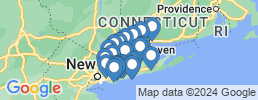 Map of fishing charters in Norwalk