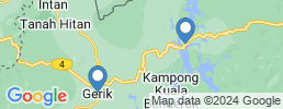 Map of fishing charters in Gerik