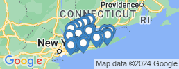 Map of fishing charters in Sayville