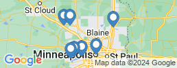 Map of fishing charters in Minneapolis
