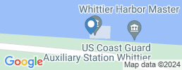Map of fishing charters in Whittier