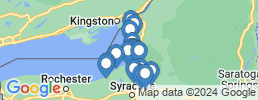 Map of fishing charters in Pulaski