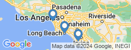 Map of fishing charters in Los Angeles