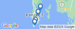Map of fishing charters in Tambon Chalong