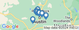 Map of fishing charters in Austin