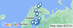 Map of fishing charters in Finnland