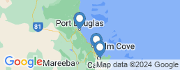 Map of fishing charters in Yorkeys Knob