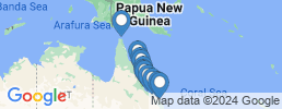 Map of fishing charters in Nord-Queensland