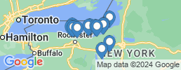 Map of fishing charters in Williamson