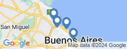 Map of fishing charters in Olivos