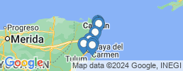 Map of fishing charters in Solidaridad