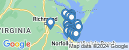 Map of fishing charters in Hayes
