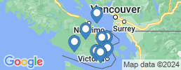 Map of fishing charters in Mill Bay