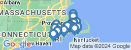 Map of fishing charters in Westport