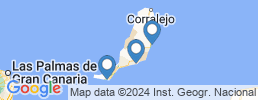Map of fishing charters in Morro Jable