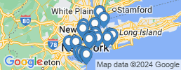 Map of fishing charters in Brooklyn