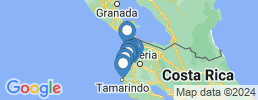 Map of fishing charters in Playa Ocotal