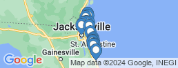 Map of fishing charters in St. Johns