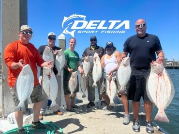 Delta Fishing Charters - Bay Halibut